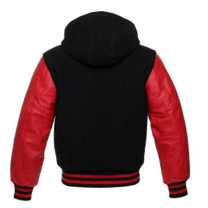 Red and Black Varsity Hoodie