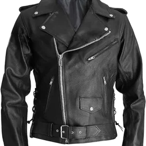Marlon Brando Wild One Leather Biker Jacket