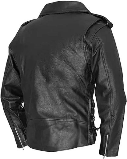 Back view Marlon Brando biker jacket