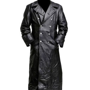 WW2 German Military Leather Trench Coat