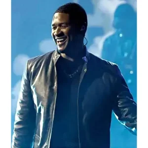 Super Bowl Halftime Usher Leather Jacket