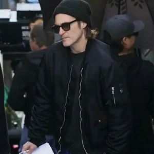 Arthur Fleck Joker Folie À Deux Black Satin Jacket