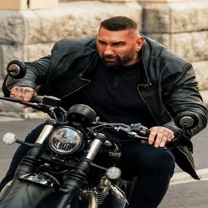 Dave Bautista My Spy The Eternal City 2024 Leather Jacket