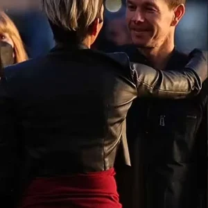 The Union 2024 Halle Berry Black Leather Jacket