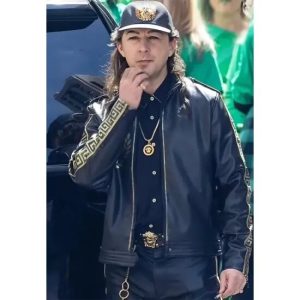 Megalopolis Shia LaBeouf Black Leather Jacket