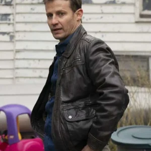 Blue Bloods S014 Jamie Reagan Brown Leather Jacket