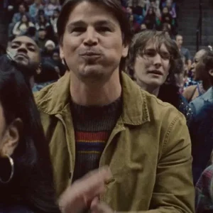 Josh Hartnett Trap 2024 Brown Cotton Jacket