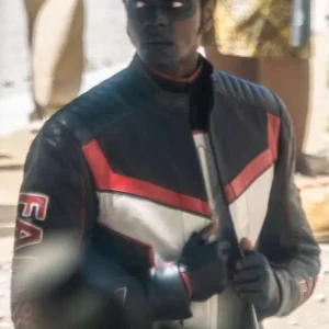 Mister Terrific Superman 2025 Leather Jacket