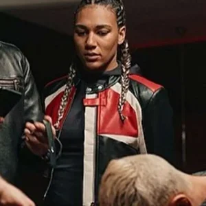 Sixty Minutes 2024 Marie Mouroum Leather Jacket