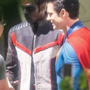 Mister Terrific Superman 2025 Leather Jacket
