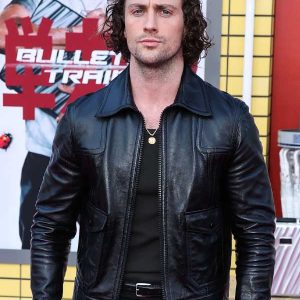 The Hunter Johnson Kraven Black Leather Jacket