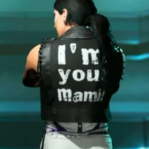 Call Of Duty Rhea Ripley Black Leather Vest