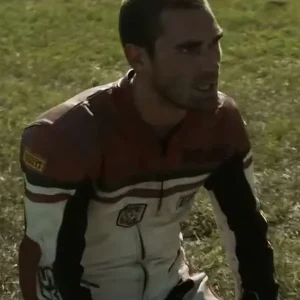 One Fast Move K.J. Apa Racer Leather Jacket