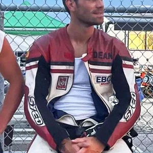 One Fast Move K.J. Apa Racer Leather Jacket