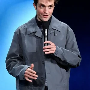 Robert Pattinson Mickey 17 Grey Jacket