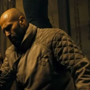 Jason Statham The Beekeeper Brown Cotton Jacket