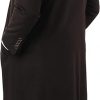 Mens brown single breasted wool blend overcoat back view