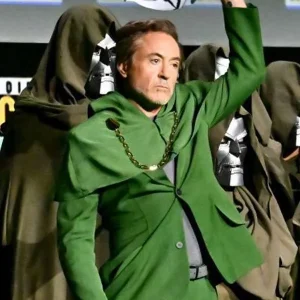 Avengers Doomsday 2026 Robert Downey Jr Green Blazer