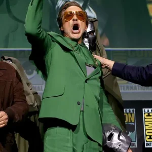 Avengers Doomsday 2026 Robert Downey Jr Green Blazer