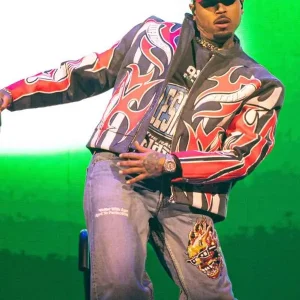 Chris Brown Tycoon Music Festival Jacket