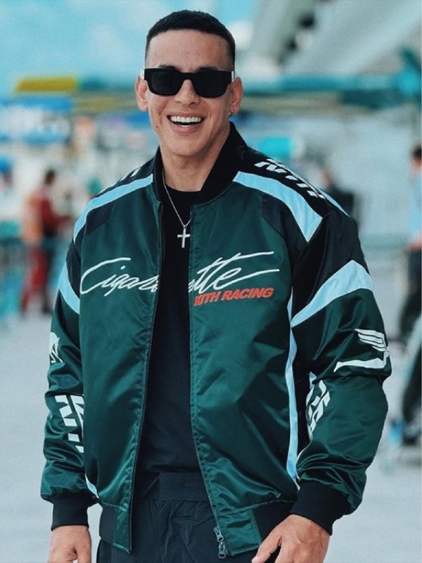 F1 gp of miami 2025 daddy yankee jacket front view