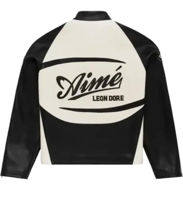 Lebron james aime leon dore jacket back view