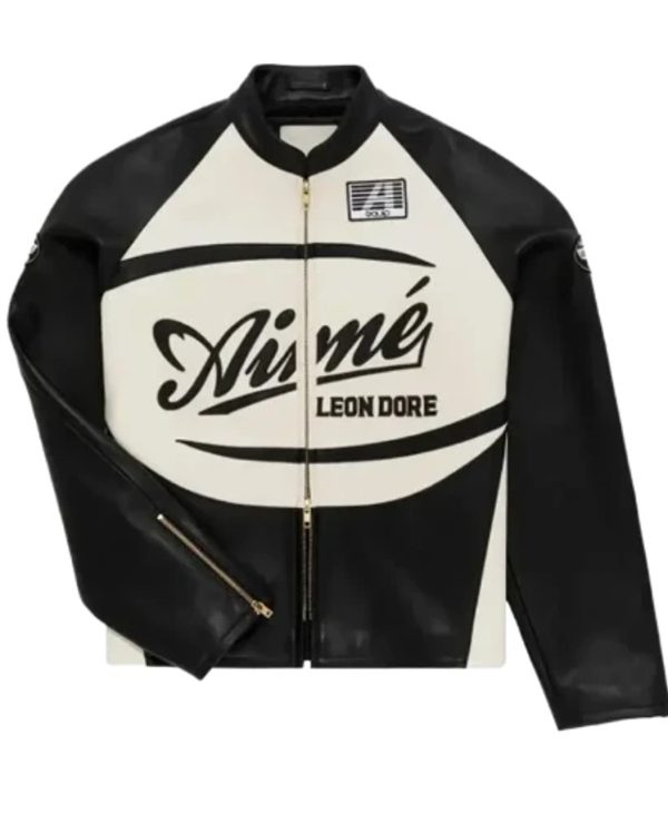 Lebron james aime leon dore jacket front view