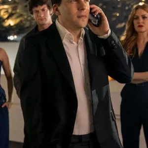 Jesse Eisenberg Now You See Me Now You Don’t Black Blazer