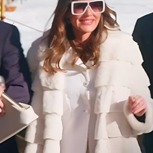 RHO Salt Lake City S5 Meredith White Fur Coat
