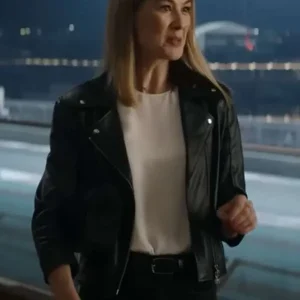 Rosamund Pike Now You See Me 3 Black Leather Jacket