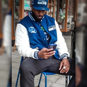 Seattle Seahawks 50th Season Varsity Jacket