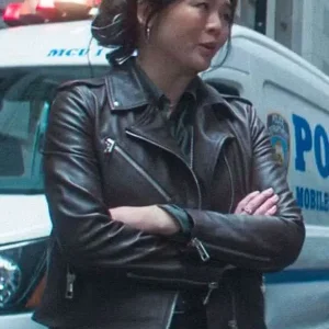 Ruibo Qian Daredevil Born Again Brown Leather Jacket