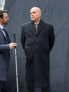 Daredevil born again wilson fisk black coat front view
