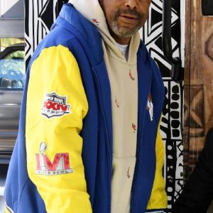 Tone Loc The Super Bowl Blue Varsity Jacket