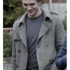 Edward cullen twilight pea coat front view