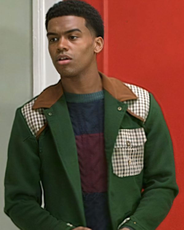 Beyond the gates 2025 jaden miller green jacket front view