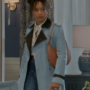 Beyond the Gates 2025 Arielle Prepetit Denim Trench Coat