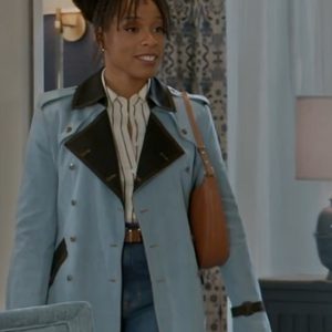 Beyond the Gates 2025 Arielle Prepetit Denim Trench Coat