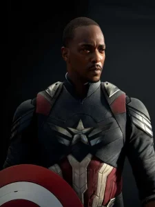 Sam wilson captain america brave new world 2025 costume jacket front view