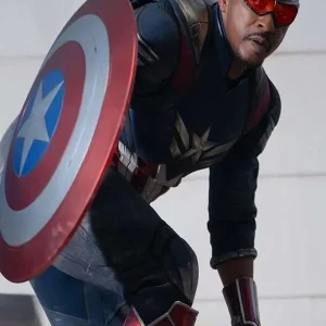 Sam Wilson Captain America Brave New World 2025 Costume Jacket