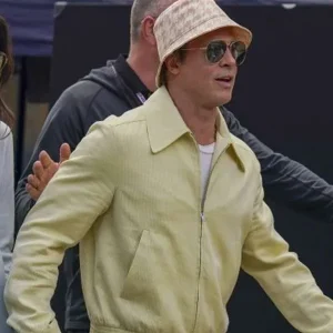 Brad Pitt F1 2025 Yellow Jacket