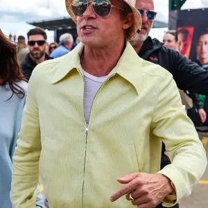 Brad Pitt F1 2025 Yellow Jacket