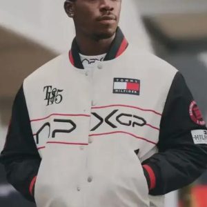 F1 The Movie 2025 Damson Idris Racing Varsity Jacket