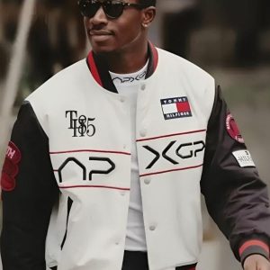 F1 The Movie 2025 Damson Idris Racing Varsity Jacket