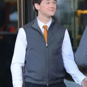 Dexter Resurrection 2025 Harrison Morgan Gray Vest