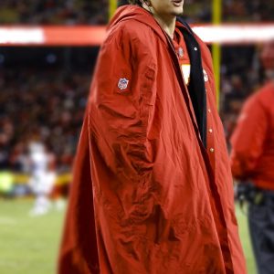 KC Chiefs Sideline Cape Coat