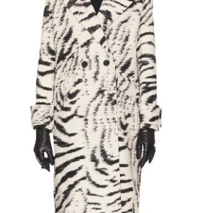 Beyond The Gates 2025 Karla Mosley Zebra Print Coat