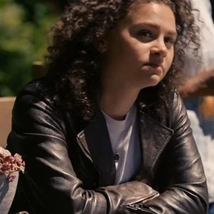Lily Santiago Untamed Black Leather Jacket