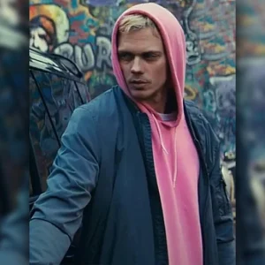 Locked 2025 Bill Skarsgård Bomber Jacket