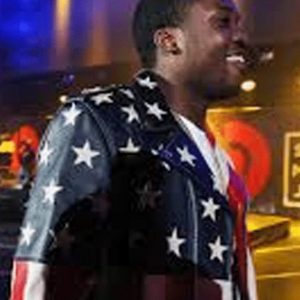 Meek Mill USA Flag Jacket